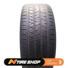 Set of 2 Used 285/45R21 Continental CrossContact LX Sport SSR - 113H - 8-8.5/32 picture