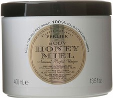 Perlier Honey Miel Anti Aging Body Balm Cream  100% Organic Italian Honey 13.5oz picture
