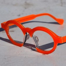 Theo James 16 14 45mm Brilliant Orange Eyeglasses  Frames Belgium Unisex Like NU picture