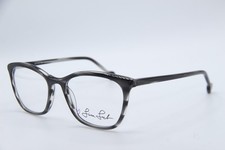 NEW LISA LOEB CLASSIQUE BEYOND 194 C3 GREY HORN AUTHENTIC EYEGLASSES 53-18 picture