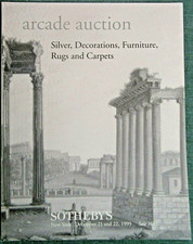 Sotheby's Auction Catalog Silver Decorations Furniture Rugs Carpet Art Sculpture picture