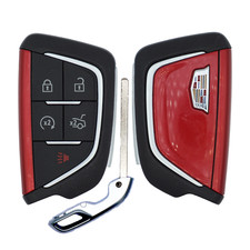 OEM 2021-2024 CADILLAC CT4 CT5 V RED SMART KEYLESS REMOTE FOB YG0G20TB1 85541923 picture