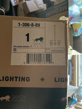 Savoy House Middleton 8-Light Matte Black Chandelier, Hardwired 1-306-8-89 picture