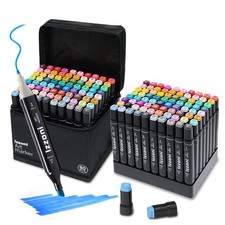 80 Colors Art Drawing Markers Set for Kids Adults Dual Tip Alcohol Markers Gifts picture
