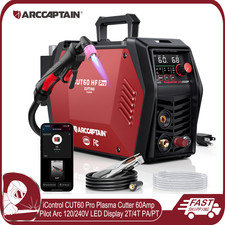 ARCCAPTAIN iControl 60A Plasma Cutter Pilot Arc HF APP Control 120/240V 2T/4T US picture