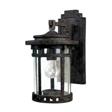 Maxim 3131CDSE Santa Barbara Cast 1 Light Outdoor Wall Lantern-Sienna 10.25