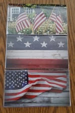 2027-2028 2 Year Planner Calendar Small Pocket-USA Flag Patriotic-withTRACKING # picture