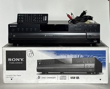 Sony CDP-CE500 5 Disc Changer CD to USB Recorder Player with Remote & Box 10/10 picture