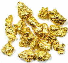 2.000 GRAMS ALASKAN YUKON BC NATURAL PURE GOLD NUGGETS #6 MESH picture