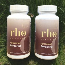 Rho Nutrition Liposomal Berberine Capsules Ultra High 60 Count 2 Pack picture