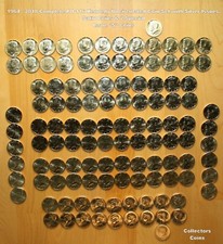 1964 - 2026 Kennedy Half P&D 132 Coin COMPLETE Uncirculated & Satin Set wSilver picture