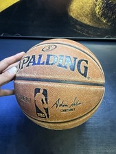 Spalding NBA Official Game Ball 74876E Adam Silver Genuine Leather 29.5” picture