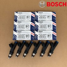 6x Genuine Bosch OEM Fuel Injector for 07-10 Jeep Wrangler Chrysler 3.3L 3.8L picture