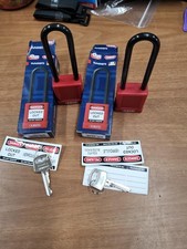 ABUS 74HB/40-75 KD RED Lockout Tagout Padlocks 3