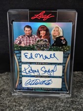 Ed O’Neill, Katey Sagal, Christina Applegate 2025 Leaf Metal Happy Holidays 1/1 picture