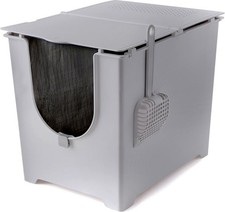 Modkat Flip Cat Litter Box, Gray picture