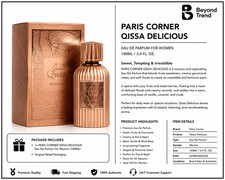 Paris Corner Ladies Qissa Delicious EDP Spray 3.4 oz Fragrances 6298463856423 picture