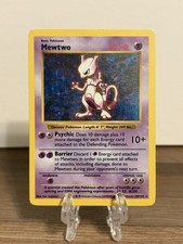Vintage Mewtwo 010/102 Base Set (Shadowless) Holo Pokemon TCG picture