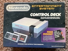 Nintendo Entertainment System NES with Box Rare Vintage Mario Zelda Control Deck picture