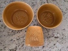 2 Franciscan Wheat Golden Brown Harvest Coupe Soup Bowl 5 7/8