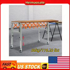 Adjustable Conveyor Roller Table with Scale Display Flexible Rotating Conveyor picture
