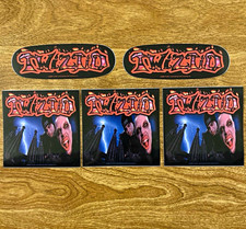 VINTAGE & RARE 2000 Twiztid Official Band Stickers (5) - Horror Rap Rock Y2K picture