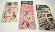 Vintage American Thread Company Star Book Lot of 7 Knitting & Crochet 1947-52 picture