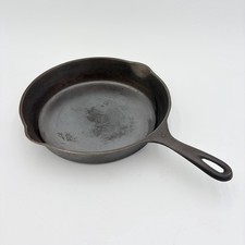 WAGNER WARE SIDNEY O CAST IRON Skillet No 8 1058F No Cracks picture