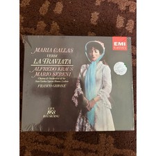 Maria Callas Verdi La Traviata Live 1958 Recording EMI Classics 2-CD Box Set New picture
