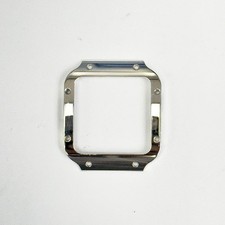 ORIGINAL FACTORY CARTIER SANTOS MID-SIZE STAINLESS STEEL BEZEL picture