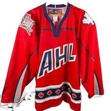 2003 AHL ALL STAR JERSEY XL  SP MERCH JERSEY   FLAWLESS PATCHES picture