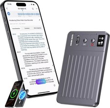 AI Voice Recorder, ｜Custom Summary｜Real-time Translation｜Wireless Charging. picture