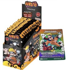 Naruto Mythos TCG Konoha Shido Set 01 Booster Box 24 Packs 2nd Ed. & SDCC Promo picture