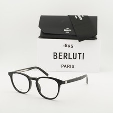 Berluti BL50002I 001 Shiny Black 53mm Eyeglasses New Authentic picture