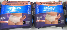 2 Always Women Discreet Maxi Adult Underwear XL/TG 20-26 NEW picture