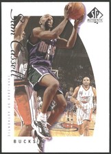 1999-00 SP Authentic Sam Cassell #45 Milwaukee Bucks picture