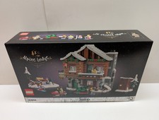 LEGO 10325 Icons: Alpine Lodge Holiday Christmas City New & Sealed w/ Shelf Wear picture