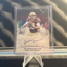 2022 Panini Chronicles Draft Picks Origins Rookie McKenzie Milton Auto /99 picture