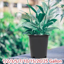 1/2/3/5/7/10/15/20/25 Gallon Nursery Pots Garden Plant Plastic Nutrition Pots picture