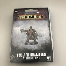 Warhammer 40k Forge World Necromunda Goliath Champion BRAND NEW SEALED picture