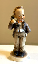 Goebel M.I. Hummel Hello Boy Telephone W Germany 5.75