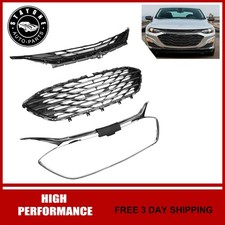 For 2019-2025 Chevrolet Malibu Front Bumper Grille Upper & Lower Mesh Grill picture