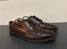 Florsheim Imperial 93605 Shell Cordovan Long Wing Vintage Shoes USA Men 11 B picture