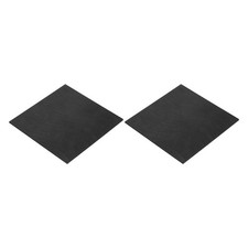 2 x Rectangle Graphite Block Disk Ingot High Purity Electrode Plate 100x100x2mm picture