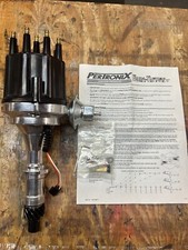 Pertronix D320710 Billet Distributor  Magnetic Trigger Pontiac 301-455 Black picture