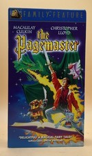 The Pagemaster VHS 1995, 2000 Slip Case Macaulay Culkin **Buy 2 Get 1 Free** picture