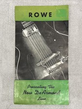 Vintage Rowe Presenting New Line DeArmond Guitar Microphone Pamphlet picture