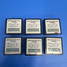 Lot of 6 Fairchild Controls ADO-46/13 H6000A Amplifier Modules Vintage picture
