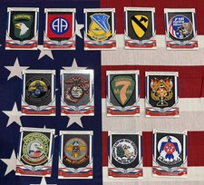 Rare 2008 Topps Honor Roll Patch Cards - Complete Set (Army-Air Force-Navy-USMC) picture