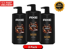 Axe Dark Temptation Refreshing Long Lasting Body Wash, Dark Chocolate, 3 Pack picture